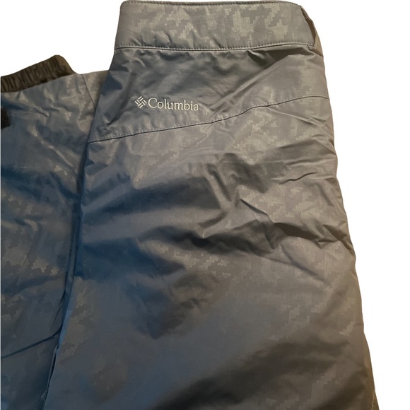 Columbia blue/gray Omni-tech insulated snow pants - Picture 8 of 9
